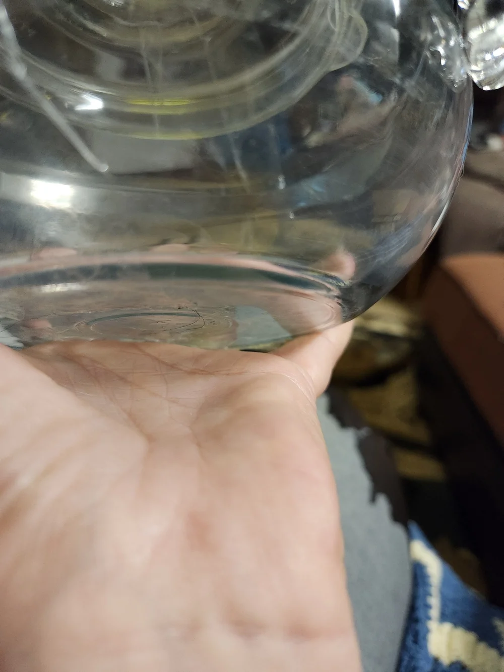Pyrex clear glass